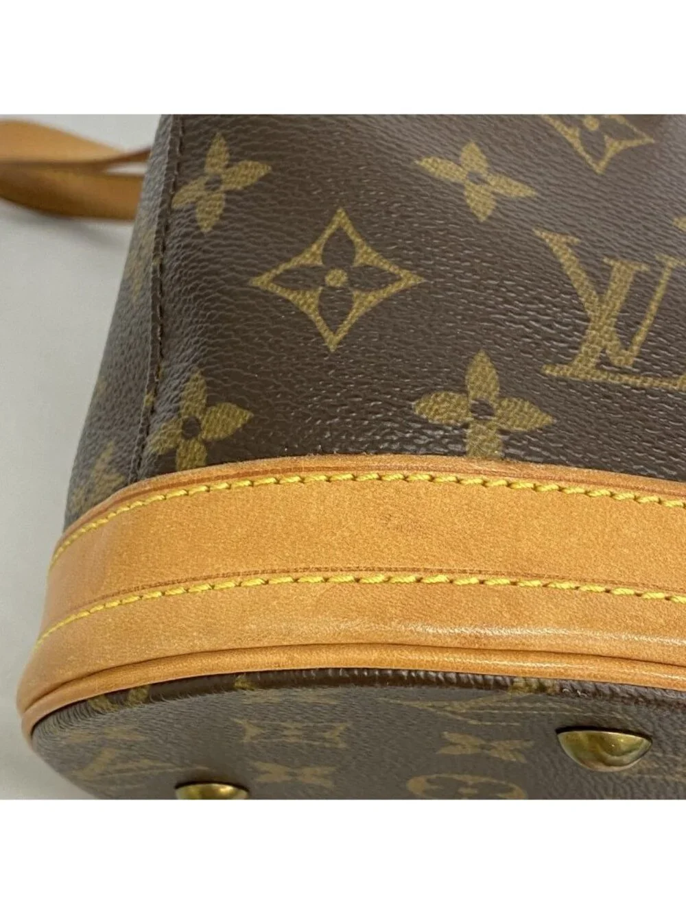 Louis Vuitton Tote Monogram Bucket PM Brown